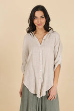 Load image into Gallery viewer, 100% Linen Long Sleeve Shirt
