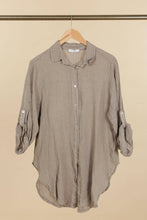 Load image into Gallery viewer, 100% Linen Long Sleeve Shirt